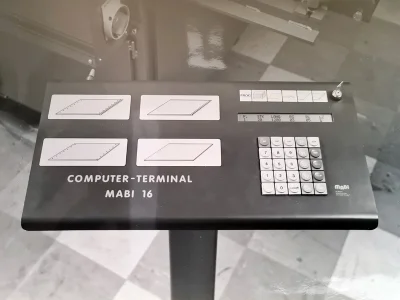 Terminal informatique MABI 16 (1983)